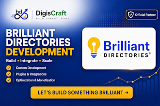 design and customize brilliant directories website