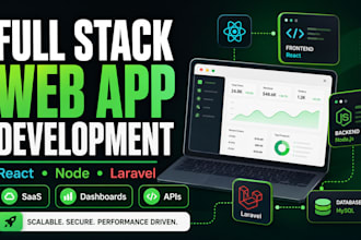 build full stack web apps with react node and laravel