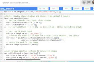 analyze satellite imagery using google earth engine gee