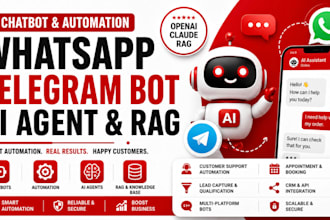 develop ai website, chatbot, ai agent and rag with openai and claude