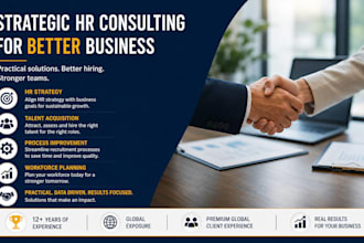provide HR consulting, recruitment and talent acquisition services