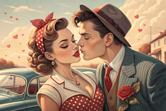 do a pin up girl and pin up girl