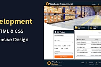 design a responsive HTML CSS website