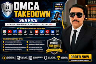 do dmca takedown notice on copyright infringement