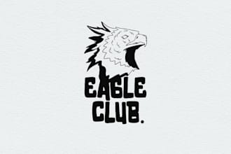 draw illustration, and mascott logo