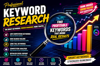 perform advanced keyword research and competitor analysis