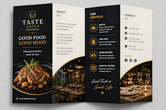 design a professional brochure for your business