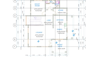 redraw your real eastate floor plan and create a professional 2d or 3d layout