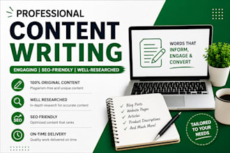 do content writing for website