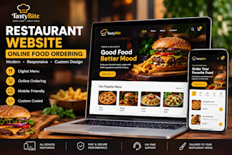 ibuild a custom restaurant website with online food ordering