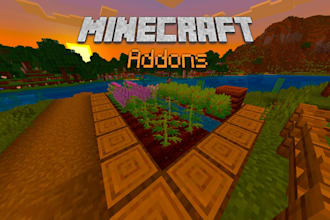 create any minecraft bedrock addon