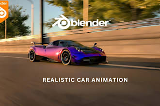 design 3d vehicle models and animations for games and cgi