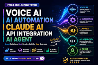 voice ai  ai automation claude ai  API integration ai agent