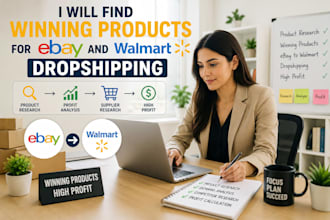find winning products for ebay and walmart dropshipping