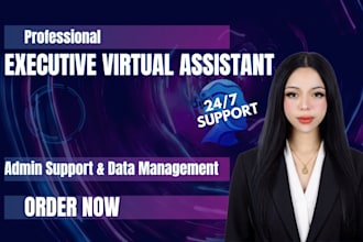 be your executive virtual assistant