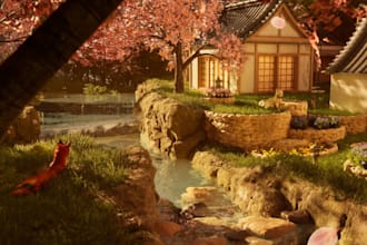create 3d game assets and props for unreal engine and unity