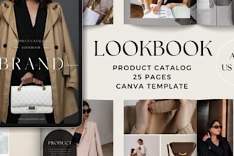 design product catalog brochure, booklet magazine, lookbook catalogue design