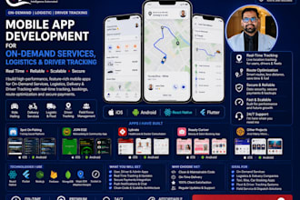 build an on demand logistics delivery and driver tracking mobile app
