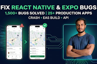 fix react native and expo bugs, crashes, and eas build issues