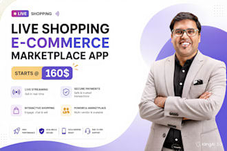 develop a live shopping e commerce marketplace app like whatnot