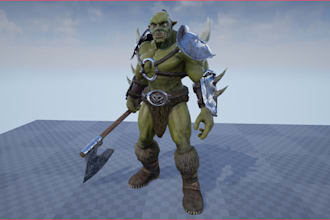 sculpt a detailed fantasy creature or monster stl for 3d printing