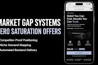 architect unsaturated market gap single product shopify dropshipping funnel