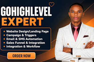 gohighlevel landing page gohighlevel sales funnel website