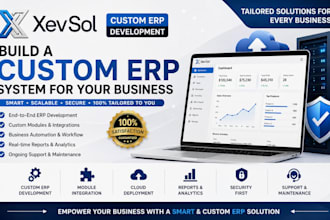 build a custom erp system for your business
