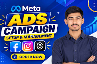 be facebook ads campaign manager, run meta ads, insta ads for lead and sales