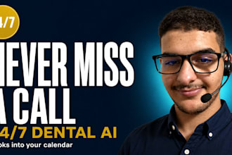 build a dental ai receptionist to stop missed calls