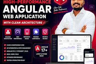 build a scalable angular web application with clean architecture