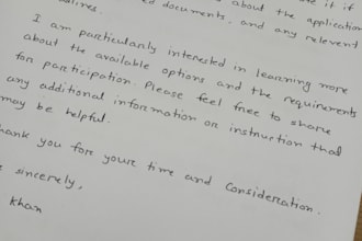 handwrite any text beautifully in english or bangla