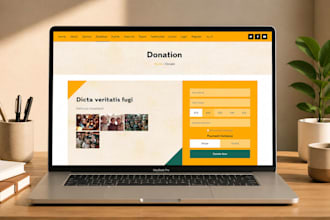 develop a laravel donation and charity website with payment integration