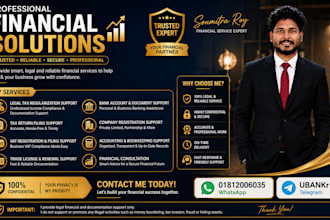 provide black money management and others financial services