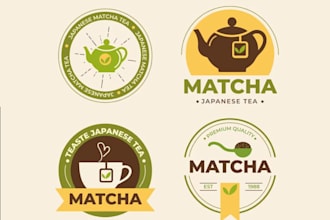 do tea shop herbal tea tea house café logo