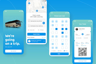 develop online bus booking app, taxi booking app, online bus reservation system