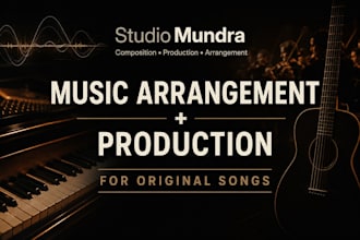 professionally produce and arrange your song