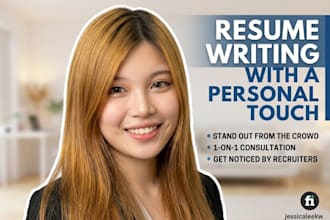 review, edit, and polish your resume or cv