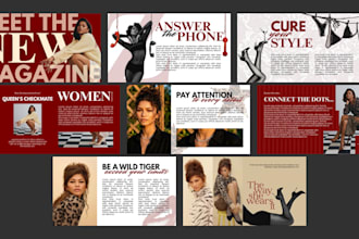 send you a ready to use presentation layout