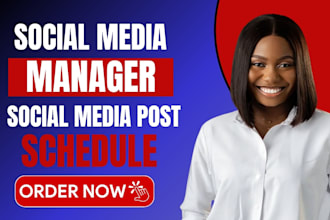 be your social media manager schedule social media post via buffer and hootsuite