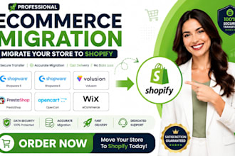 migrate shopware 5 6 volusion prestashop opencart wix ecommerce to shopify store