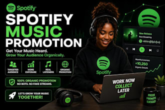 promote your spotify music and increase your song exposure