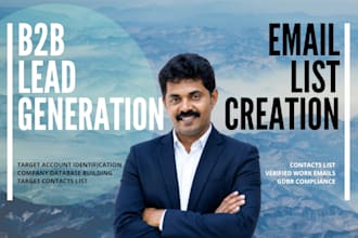 build a targeted b2b lead generation email list