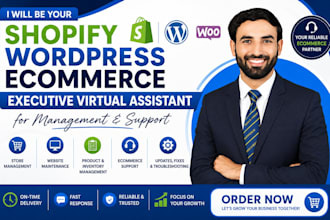 be your shopify and wordpress virtual assistant
