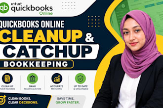 clean up and catch up your quickbooks online bookkeeping