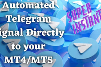 code mt4 or mt5 forex trade copier, telegram trade copier, signal copier bot