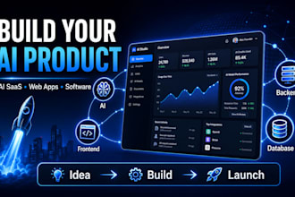 build ai saas web apps and software