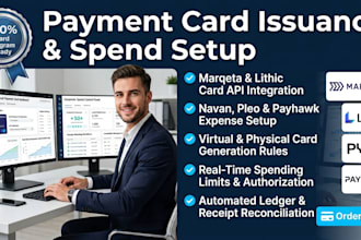 set up your payment card issuance software via pleo payhawk marqeta lithic alaan
