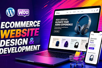 design or redesign a professional woocommerce store