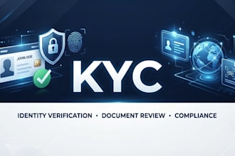 review professional kyc aml documents and provide onboarding support